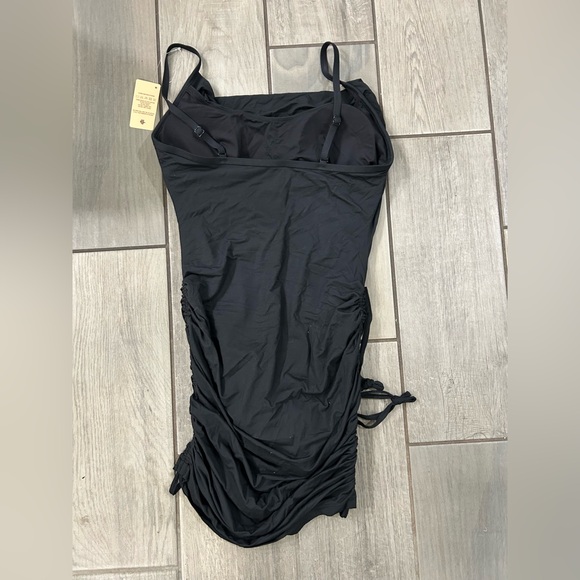 Popilush Women’s Built in Bra Shapewear Drawstring Adjustable Ruched Mini - Picture 6 of 8